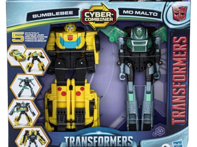TRANSFORMERS EARTHSPARK SET 2 FIGURINE BUMBLEBEE SI MO MALTO - Img 1