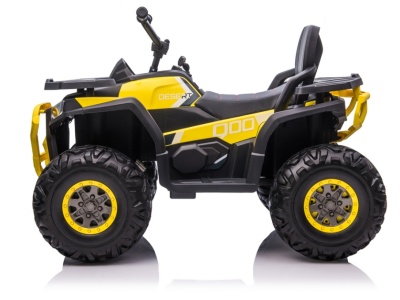 ATV electric cu telecomanda pentru copii Desert 900 (XMX607) galben, 4x4,roti EVA,12V10Ah - Img 10