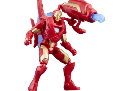 AVANGERS EPIC HERO BATTLE GEAR FIGURINA IRON MAN 10CM - Img 4