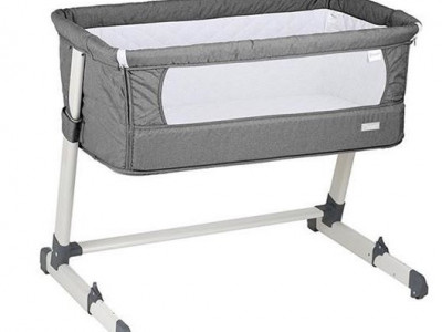 BabyGo – Patut co-sleeper 2 in 1 Together Grey - Img 4