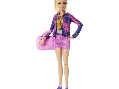 BARBIE PAPUSA BARBIE YOU CAN BE GIMNASTA BLONDA - Img 4