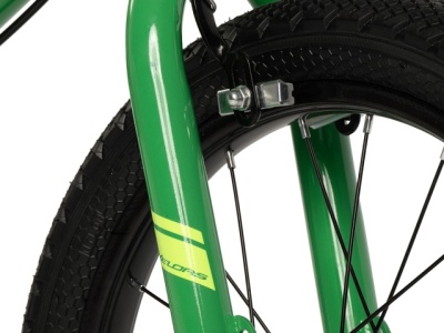 Bicicleta Copii 4-6 ani Velors V1603B 16", Verde/Negru - Img 7