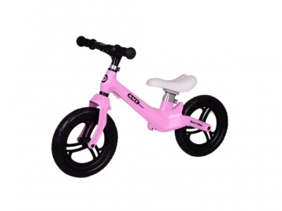 Bicicleta fara pedale cu cadru de magneziu Race Max, roz - Img 1