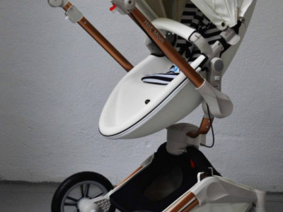 Carucior Copii Hot Mom 360 Alb 2 in 1, varsta intre 0 si 3 ani, Cadru, Landou, Modul Sport si Accesorii - Img 2