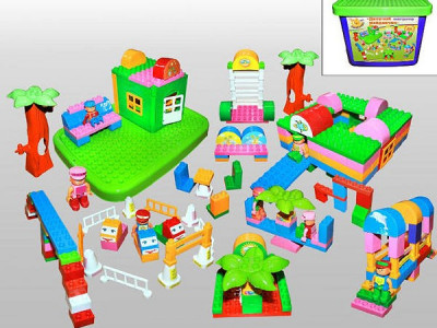 Cuburi constructie Playground 172 buc 013888/09 - Img 2