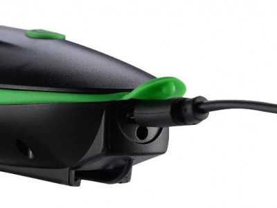 Far/Lanterna 2 in1, lumina LED 250 lm si sonerie 140 Db, culoare negru/verde, Rockbros - Img 4