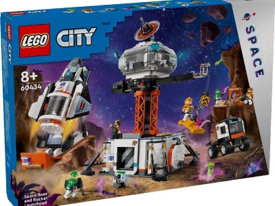 LEGO CITY BAZA SPATIALA SI PLATFORMA DE LANSARE A RACHETEI 60434 - Img 1