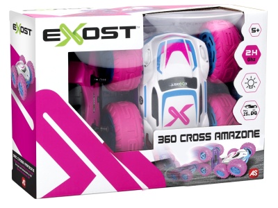 MASINA CU TELECOMANDA EXOST RC 1:18 360 CROSS LED AMAZONE - Img 1