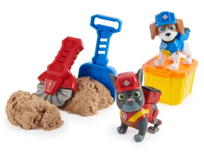 PATRULA CATELUSILOR ECHIPA RUBBLE SET 2 FIGURINE CHARGER SI WHEELER - Img 2