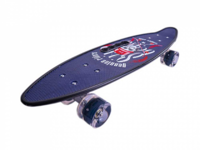 Placa Skateboard Cu Roti Silicon, Led 58.5 cm - Img 3