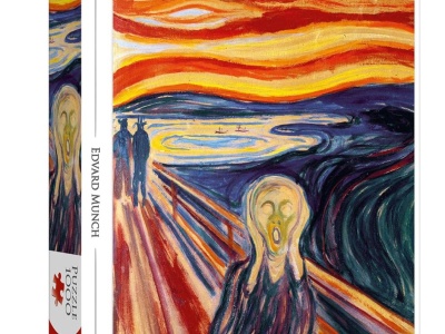 PUZZLE TREFL 1000 ART COLLECTION EDWARD MUNCH TIPATUL - Img 1
