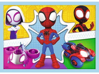 PUZZLE TREFL 4IN1 SPIDAY ECHIPA SPIDAY - Img 4
