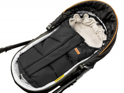 Sac de iarna Sensillo 3 in 1 POLAR Negru/Bej - Img 2