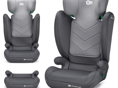SCAUN AUTO KINDERKRAFT I-SPARK, I-SIZE 100-150 CM, GREY - Img 2