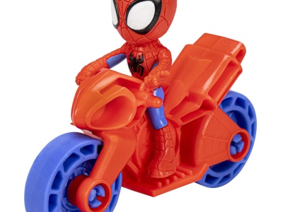 SPIDERMAN SET MOTOCICLETA SI FIGURINA SPIDEY 6CM - Img 2