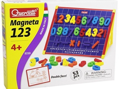 Tabla magnetica Quercetti 123, 48 piese - Img 1