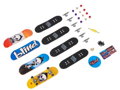 TECH DECK PACHET 4 PIESE FINGERBOARD BLIND 9.6CM - Img 2