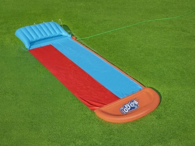 Tobogan dublu de apa 488 cm, H2O GO, Bestway 52478 - Img 1