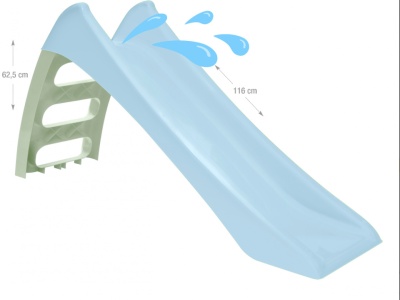 Tobogan Mochtoys pentru Copii Albastru Pastel 116 cm - Img 3
