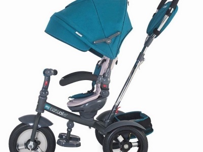 Tricicleta multifunctionala Coccolle Giro Plus Albastru - Img 8
