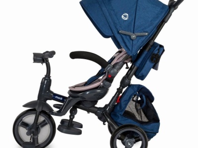 Tricicleta multifunctionala Coccolle Modi 2019 albastru - Img 3