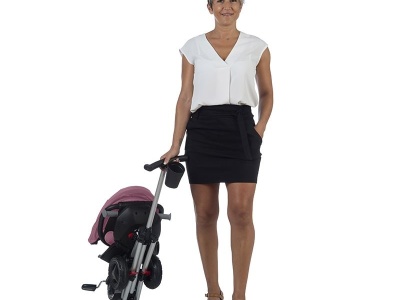 Tricicleta ultrapliabila Qplay Nova Rubber violet - Img 8
