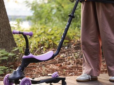 Trotineta multifunctionala 6in1 Qplay Sema EVO Violet - Img 14