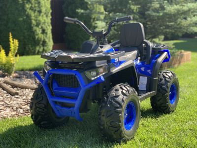 ATV electric cu telecomanda pentru copii Desert 900 (XMX607) albastru,4x4,roti EVA,12V10Ah - Img 1