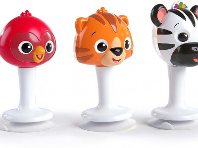 Baby Einstein - Set 3 jucarii multisenzoriale in forma de animalute - Img 4