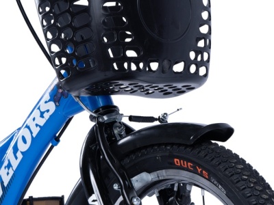 Bicicleta Copii 4-6 ani Velors V1601A 16", Albastru - Img 8