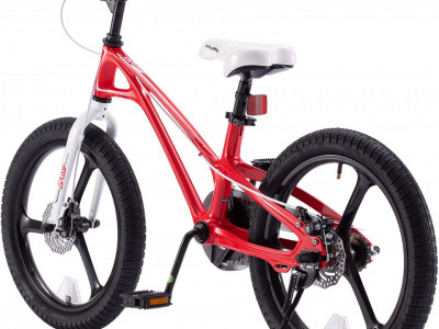 Bicicleta Copii 5-7 ani Galaxy G1801C 18", Rosu/Alb - Img 7