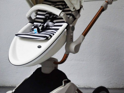 Carucior Copii Hot Mom 360 Alb 2 in 1, varsta intre 0 si 3 ani, Cadru, Landou, Modul Sport si Accesorii - Img 3