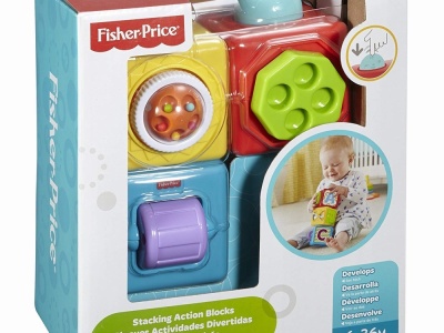 FISHER PRICE CUBURI CU ACTIVITATI - Img 1