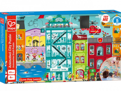 HAPE PUZZLE ORASUL ANIMAT - Img 1