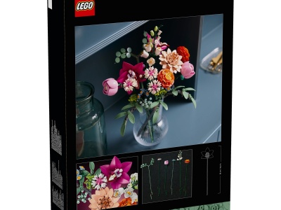 LEGO BOTANICALS BUCHET DE FLORI ROZ 10342 - Img 4