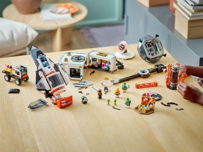LEGO CITY BAZA SPATIALA SI PLATFORMA DE LANSARE A RACHETEI 60434 - Img 4