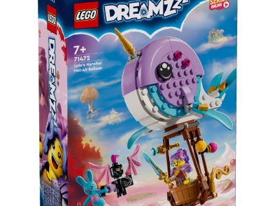 LEGO DREAMZ BALONUL CU AER CALD IN FORMA DE NARVAL AL LUI IZZIE 71472 - Img 1