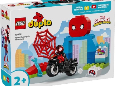 LEGO DUPLO AVENTURA PE MOTOCICLETA A LUI SPIN 10424 - Img 1