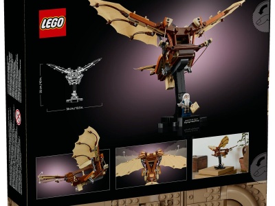 LEGO ICONS MASINA ZBURATOARE A LUI LEONARDO DA VINCI 10363 - Img 1