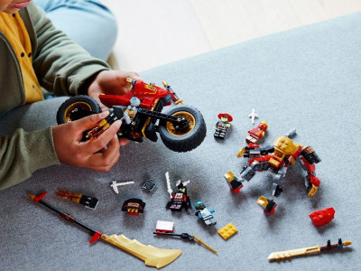 LEGO NINJAGO MOTOCICLETA ROBOT EVO A LUI KAI 71783 - Img 3