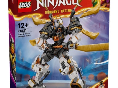 LEGO NINJAGO ROBOTUL-DRAGON DE TITAN AL LUI COLE 71821 - Img 3