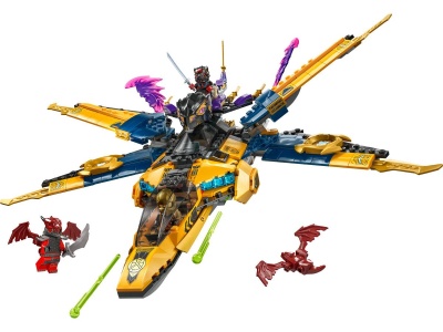 LEGO NINJAGO SUPERAVIONUL CU REACTIE AL LUI RAS SI ARIN 71833 - Img 2