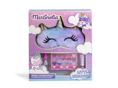 MARTINELIA LITTLE UNICORN SET INFRUMUSETARE CU MASCA DE DORMIT - Img 1
