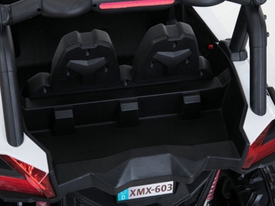 Masinuta electrica pentru copii cu 2 locuri, UTV BUGGY POWER 4×4, MP4, scaun de piele (XMX603) roz - Img 2