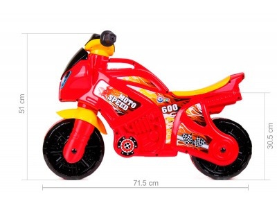 Motocicleta Ride On de curse TechnoK, Moto Speed 600 - Img 4