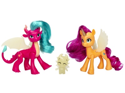 MY LITTLE PONY SET 2 FIGURINE DEZVALUIREA DRAGONULUI - Img 3