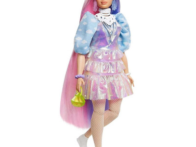 Papusa Barbie by Mattel Extra Style Beanie GVR05 cu figurina si accesorii - Img 2