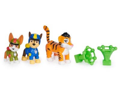 PATRULA CATELUSILOR JUNGLE PUPS SET 3 FIGURINE CHASE TRACKER SI TIGRUL - Img 2