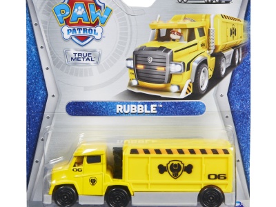 PATRULA CATELUSILOR VEHICULE METALICE CAMION RUBBLE - Img 3