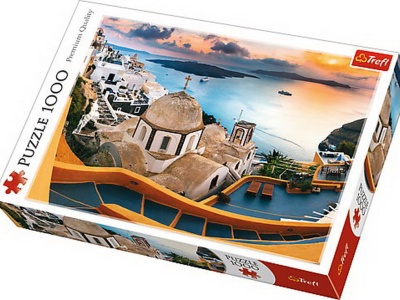 PUZZLE TREFL 1000 SANTORINI - Img 1